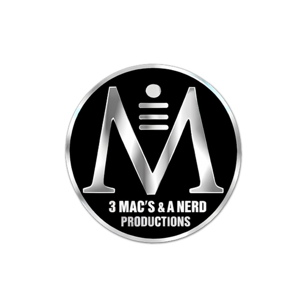 3 Macs & A Nerd Productions official logo
