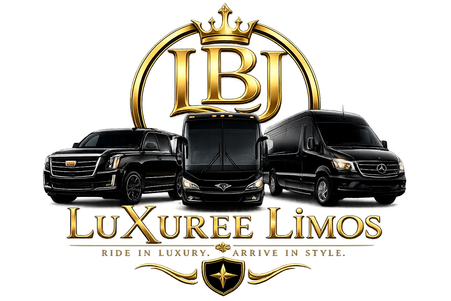 LBJ LuXuree Limos official logo